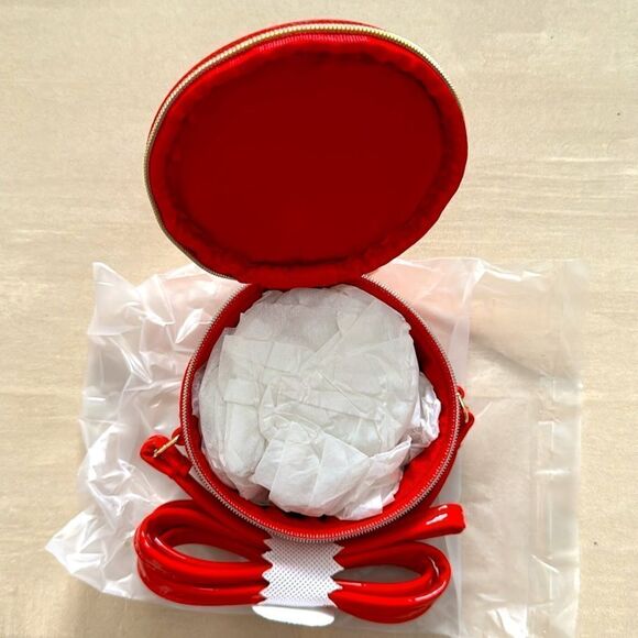 NEW Mark Jacobs Red Mini Crossbody Bag - Picture 5 of 7